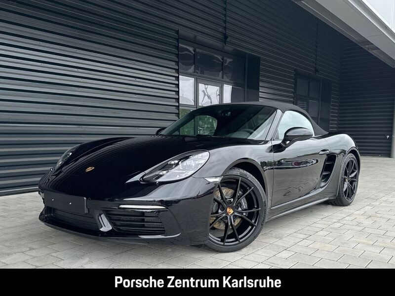Tiefschwarzmetallic Gebraucht 2024 Porsche 718 Boxster Cabrio | 80.089 € (Etwas zu teuer) - Bild 1/4