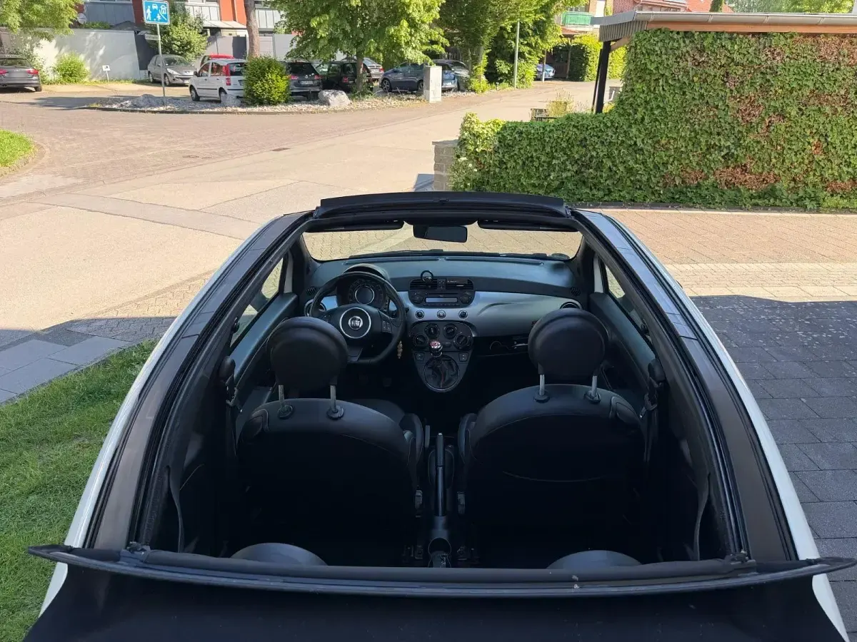 Gebraucht Fiat 500S 69 PS (50 kW) 2013 Weiß Cabrio