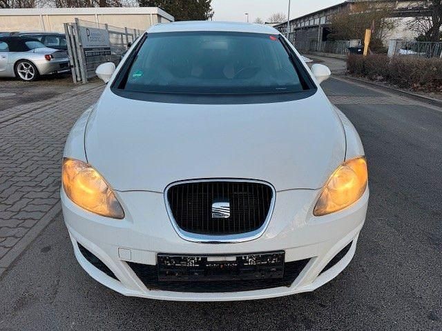 Gebraucht Seat Leon 105 PS (77 kW) 2010 Weiß Kleinwagen