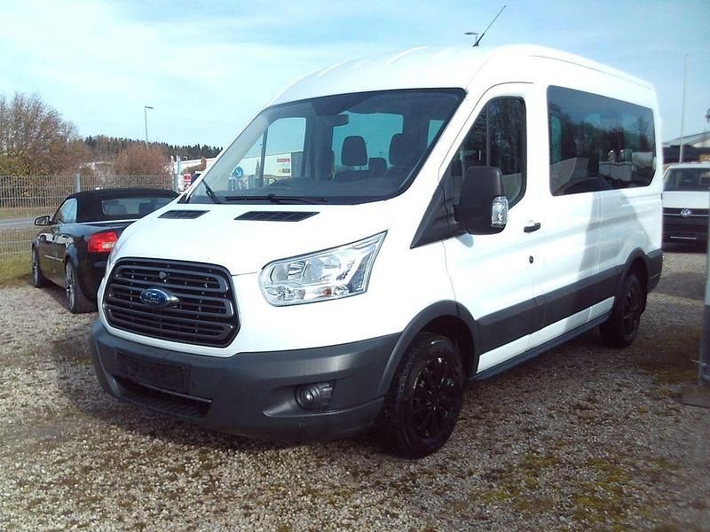 Frozen white Gebraucht 2016 Ford Transit Trend Kombi | 14.980 € (Fairer Preis) - Bild 1/4
