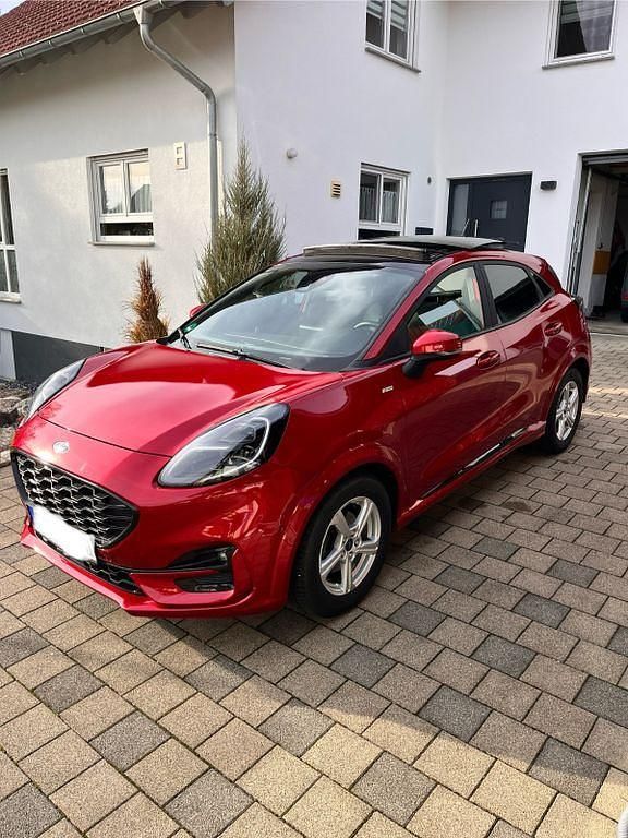 Rot Gebraucht 2020 Ford Puma Gen-E ST-Line SUV | 16.990 € (Guter Preis) - Bild 1/4