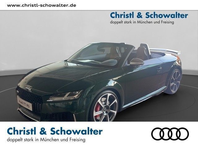 Goodwoodgrün perleffekt Gebraucht 2024 Audi TT Roadster Comfort Cabrio | 74.985 € - Bild 1/4