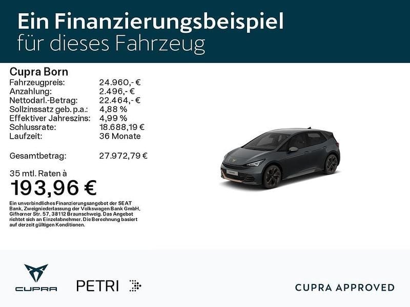 Gebraucht Cupra Born 150 kW (204 PS) 2024 Grau Kleinwagen