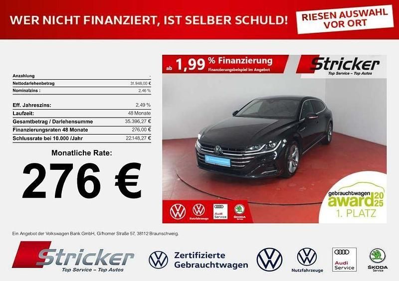 Deep black perleffekt Gebraucht 2024 VW Arteon R-line Kombi | 31.948 € (Superpreis) - Bild 1/4