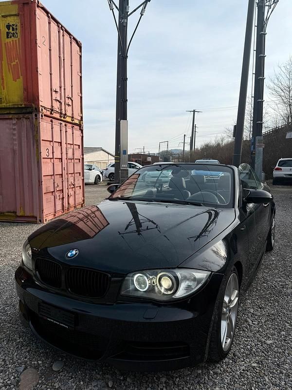 Schwarz Gebraucht 2008 BMW 135 Cabriolet Cabrio | 12.999 € (Fairer Preis) - Bild 1/4