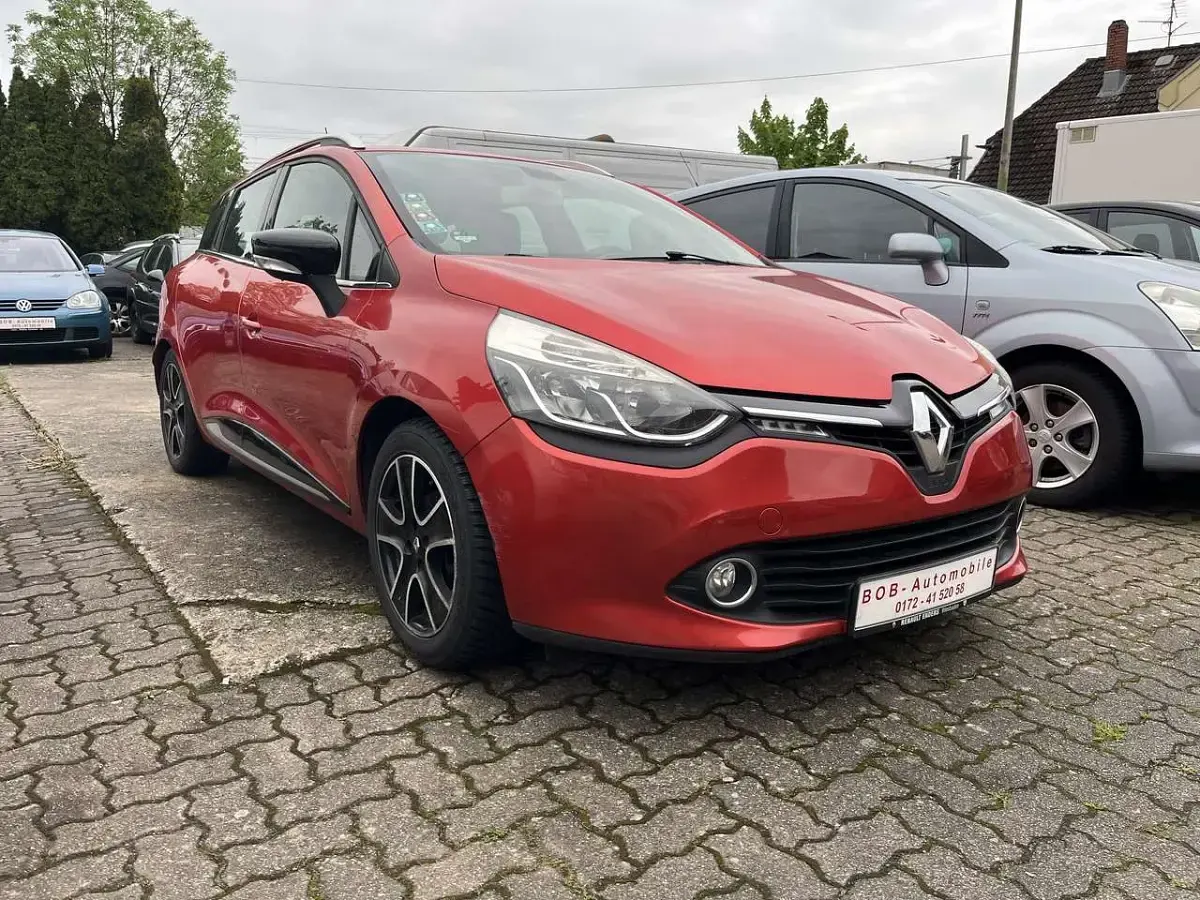 Gebraucht Renault Clio GrandTour Luxe 90 PS (66 kW) 2014 Feuerrot Kombi