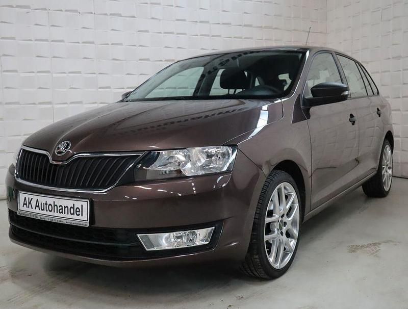 Braun Gebraucht 2015 Skoda Rapid Active Limousine | 8.890 € (Fairer Preis) - Bild 1/4
