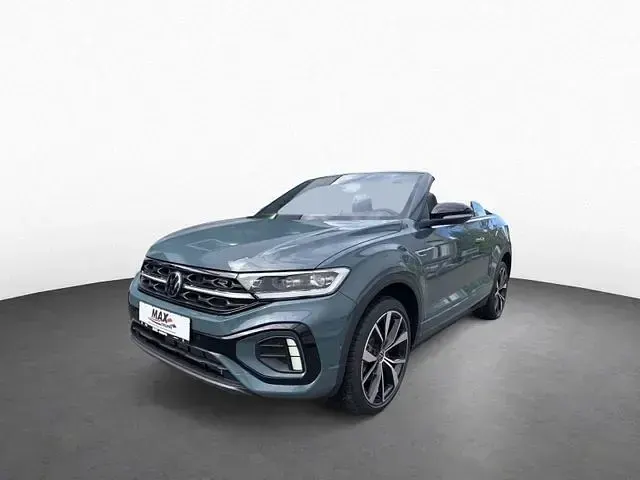 Gebraucht VW T-Roc Cabriolet R-line 150 PS (110 kW) 2025 Petroleum blue metallic (metallic) Cabrio