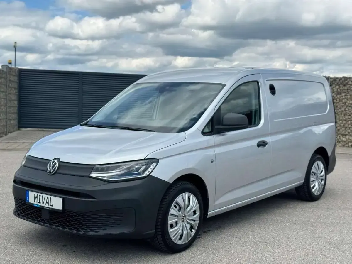 Gebraucht VW Caddy 122 PS (89 kW) 2021 Reflexsilber metallic Van / Kleinbus