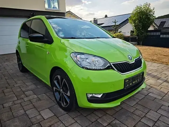 Gebraucht Skoda Citigo Clever 60 PS (44 kW) 2018 Grün Kleinwagen