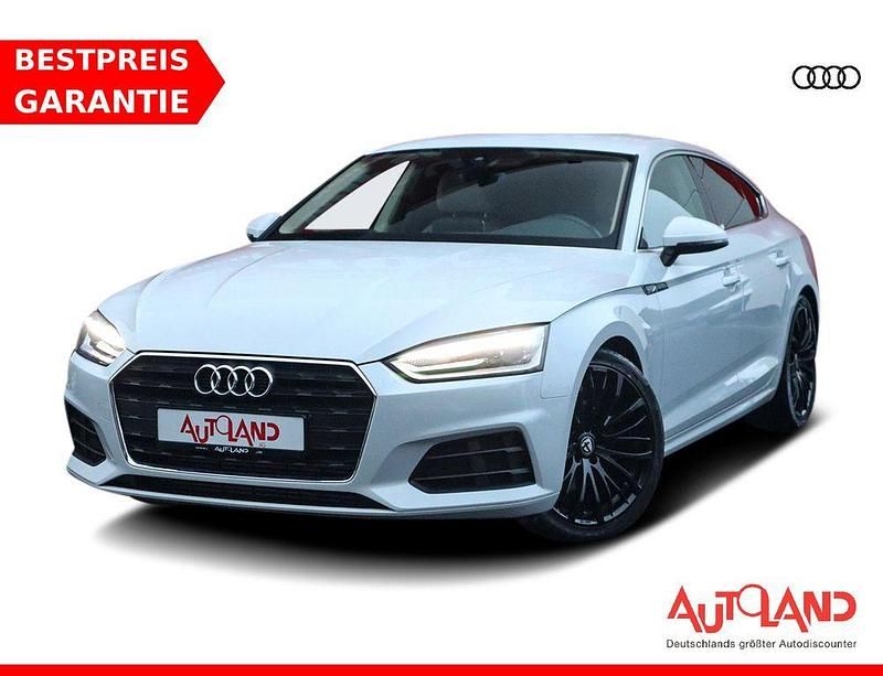 Weiss Gebraucht 2019 Audi A5 Sportback Kleinwagen | 28.990 € (Guter Preis) - Bild 1/4