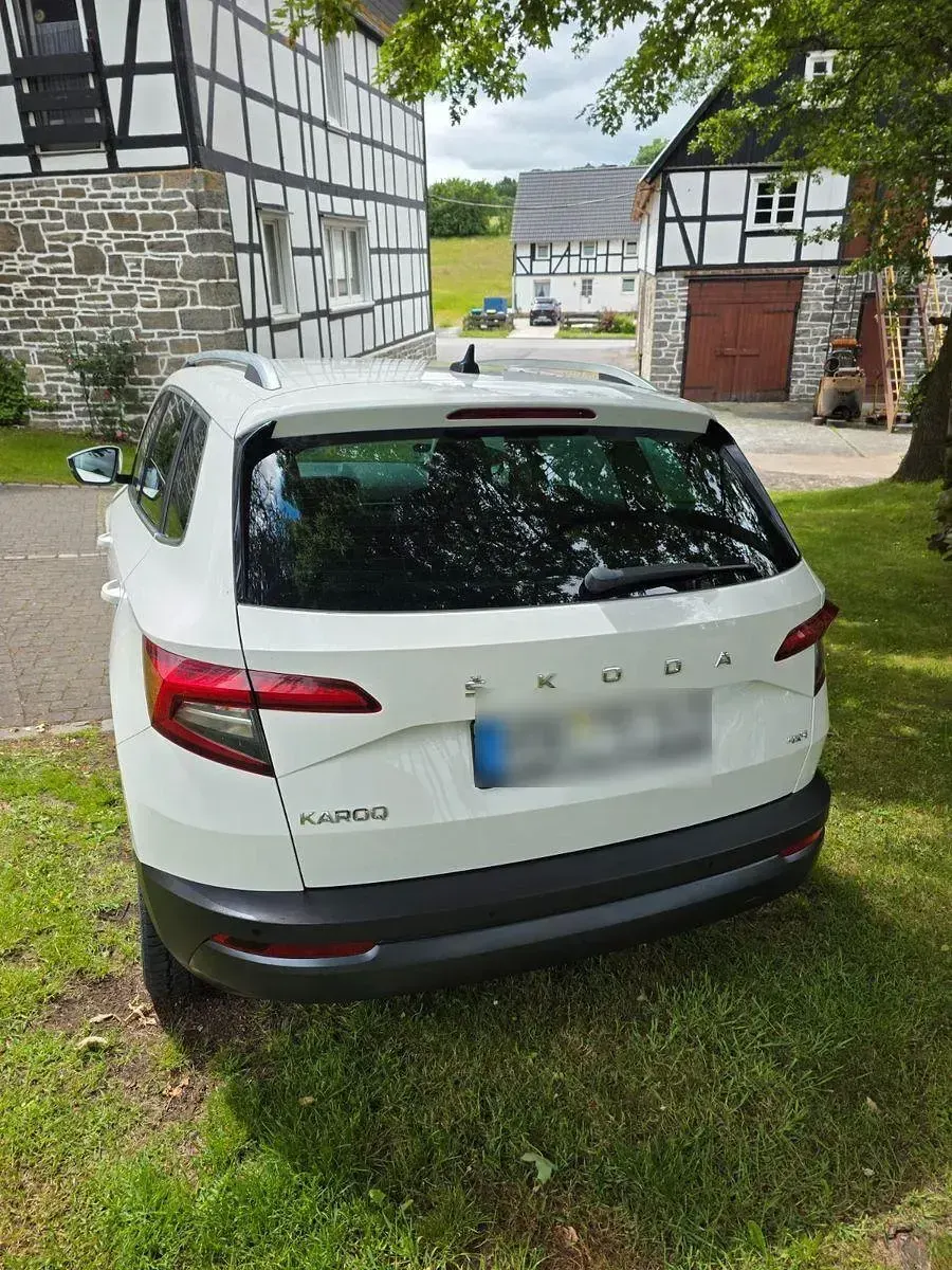 Gebraucht Skoda Karoq Style 150 PS (110 kW) 2020 Weiß SUV