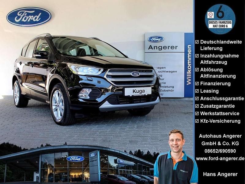 Gebraucht Ford Kuga Titanium 150 PS (110 kW) 2019 Iridiumschwarz metallic SUV