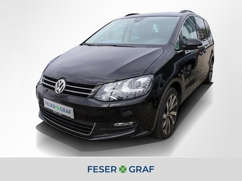 Gebraucht VW Sharan Comfortline 150 PS (110 kW) 2019 Deep black perleffekt Van / Kleinbus