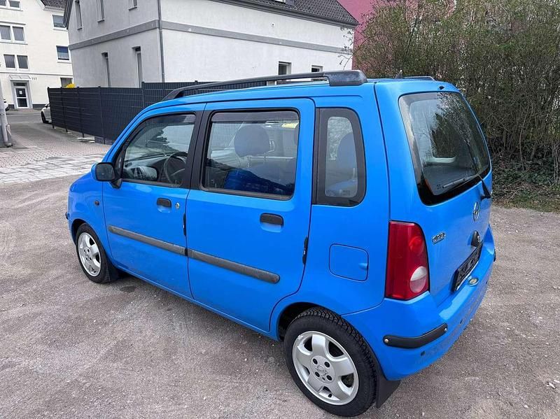 Gebraucht Opel Agila Comfort 75 PS (55 kW) 2001 Blau Van / Kleinbus
