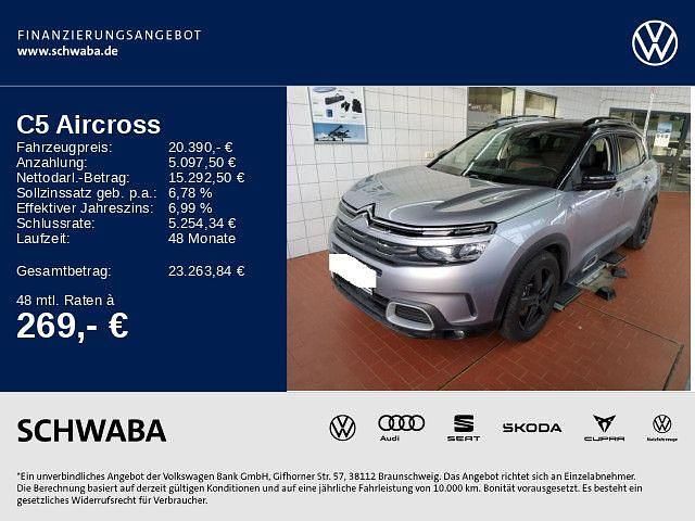 Grau artense metallic Gebraucht 2021 Citroën C5 Aircross Feel SUV | 20.390 € (Guter Preis) - Bild 1/4