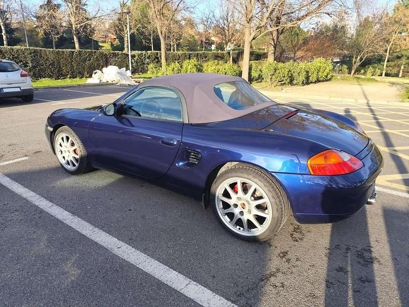 Usata Porsche Boxster S 252 CV (185 kW) 2002 Blu Cabrio