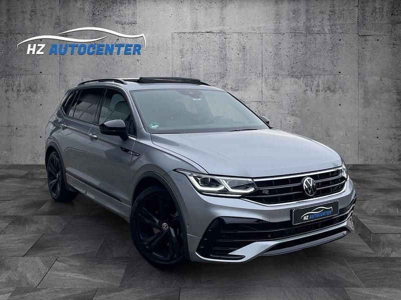 Silber Gebraucht 2023 VW Tiguan Allspace R-line SUV | 41.999 € (Teuer) - Bild 1/4