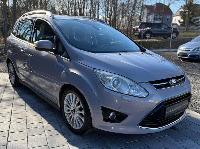 Gebraucht Ford Grand C-Max Titanium 116 PS (85 kW) 2012 Silber Van / Kleinbus