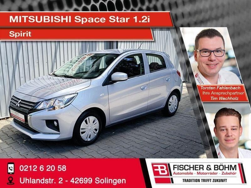 Silber Gebraucht 2021 Mitsubishi Space Star Spirit Kleinwagen | 10.750 € (Fairer Preis) - Bild 1/4