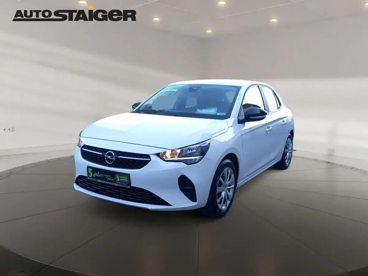 Gebraucht Opel Corsa Edition 75 PS (55 kW) 2023 Jade weiss Kleinwagen