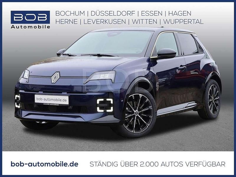Nachtblau + dach black pearl Gebraucht 2024 Renault 5 E-Tech Iconic Kleinwagen | 37.887 € (Teuer) - Bild 1/3