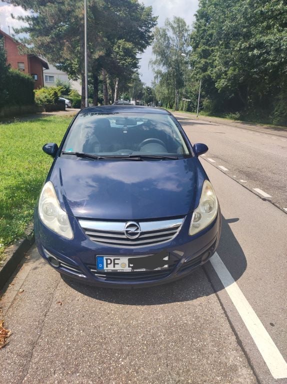 Blau Gebraucht 2010 Opel Corsa Edition Kleinwagen | 2.999 € (Guter Preis) - Bild 1/4
