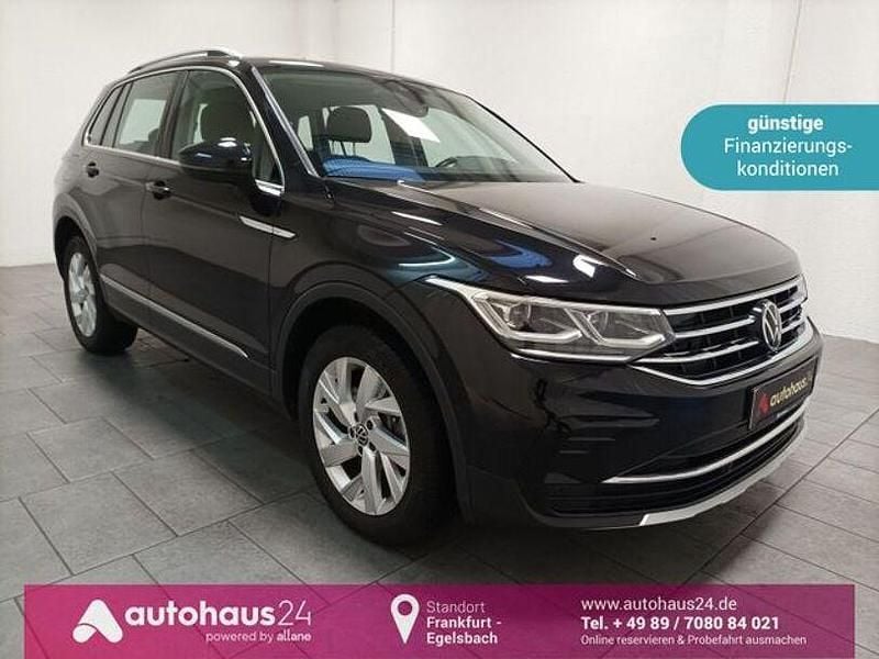 Schwarz Gebraucht 2022 VW Tiguan Elegance SUV | 27.970 € (Superpreis) - Bild 1/4