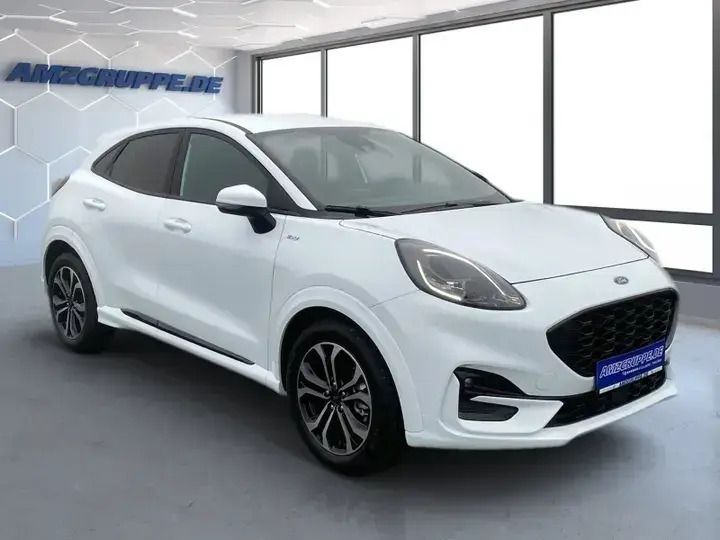 Gebraucht Ford Puma ST-Line 126 PS (92 kW) 2023 Frozenwhite (uni) Coupé