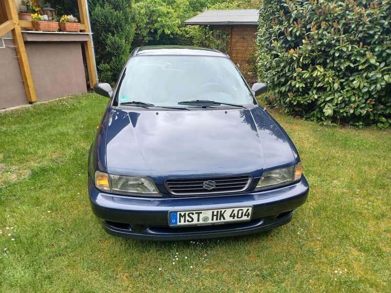 Blau Gebraucht 1996 Suzuki Baleno Limousine | 700 € - Bild 1/4