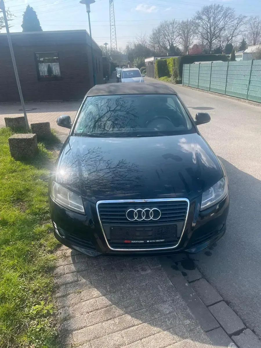 Gebraucht Audi A3 Cabriolet 200 PS (147 kW) 2009 Schwarz Cabrio