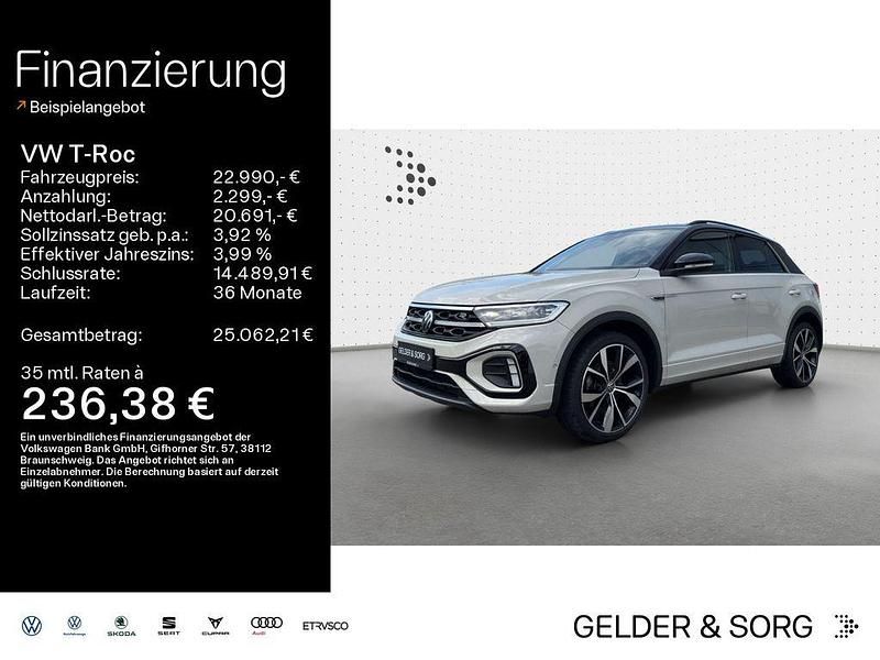 Grau Gebraucht 2022 VW T-Roc R-line SUV | 22.990 € (Fairer Preis) - Bild 1/4
