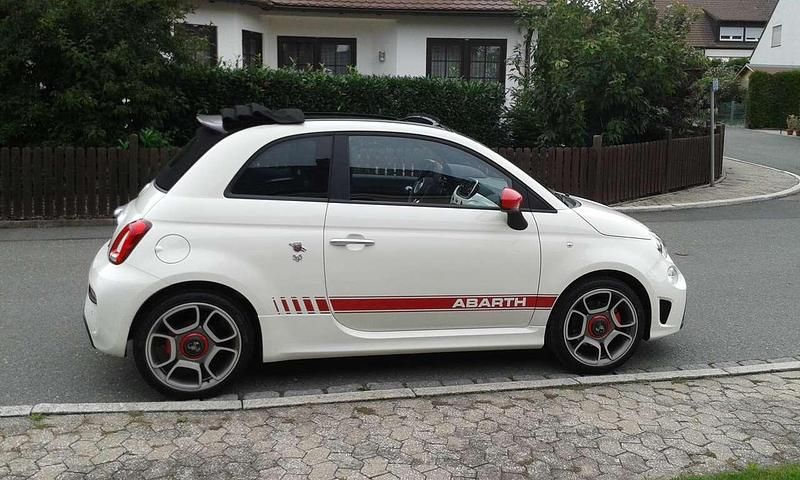Gebraucht Abarth 595C 145 PS (106 kW) 2017 Weiß Cabrio