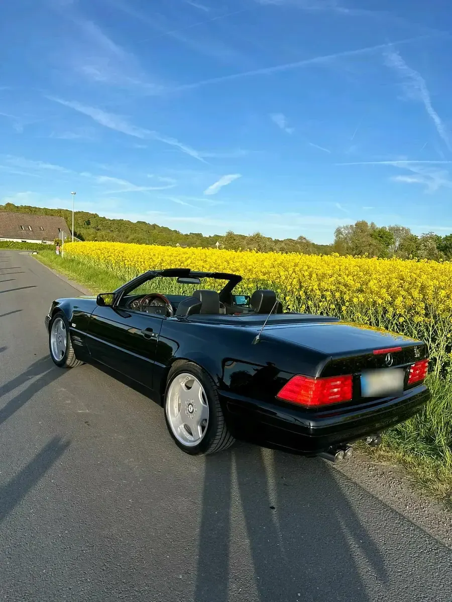 Gebraucht Mercedes SL280 193 PS (141 kW) 1997 Schwarz Cabrio