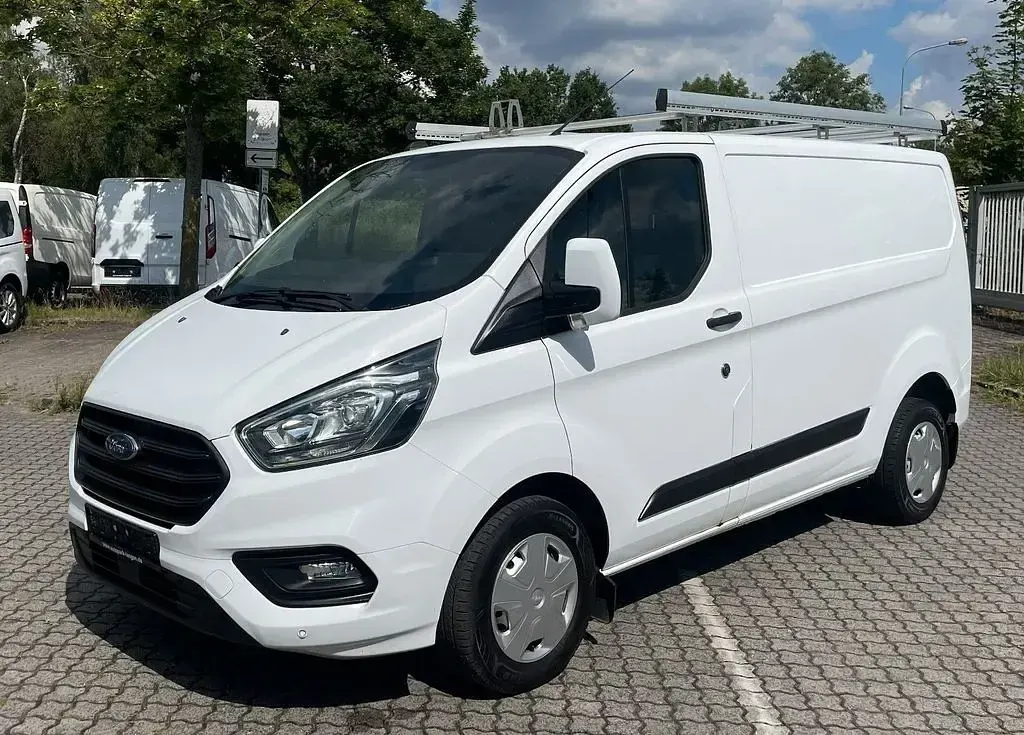 Gebraucht Ford Transit Custom 105 PS (77 kW) 2021 Weiß Van / Kleinbus