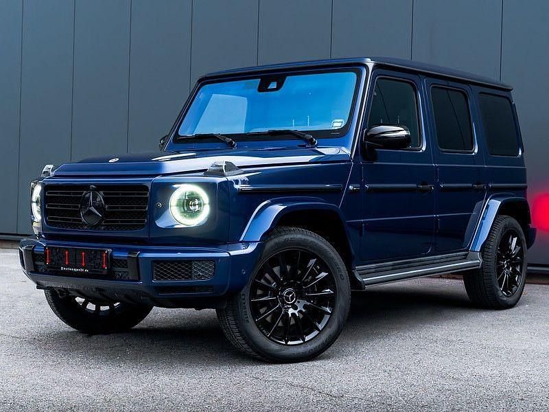 Blau Gebraucht 2021 Mercedes G400 AMG line SUV | 119.900 € (Guter Preis) - Bild 1/4