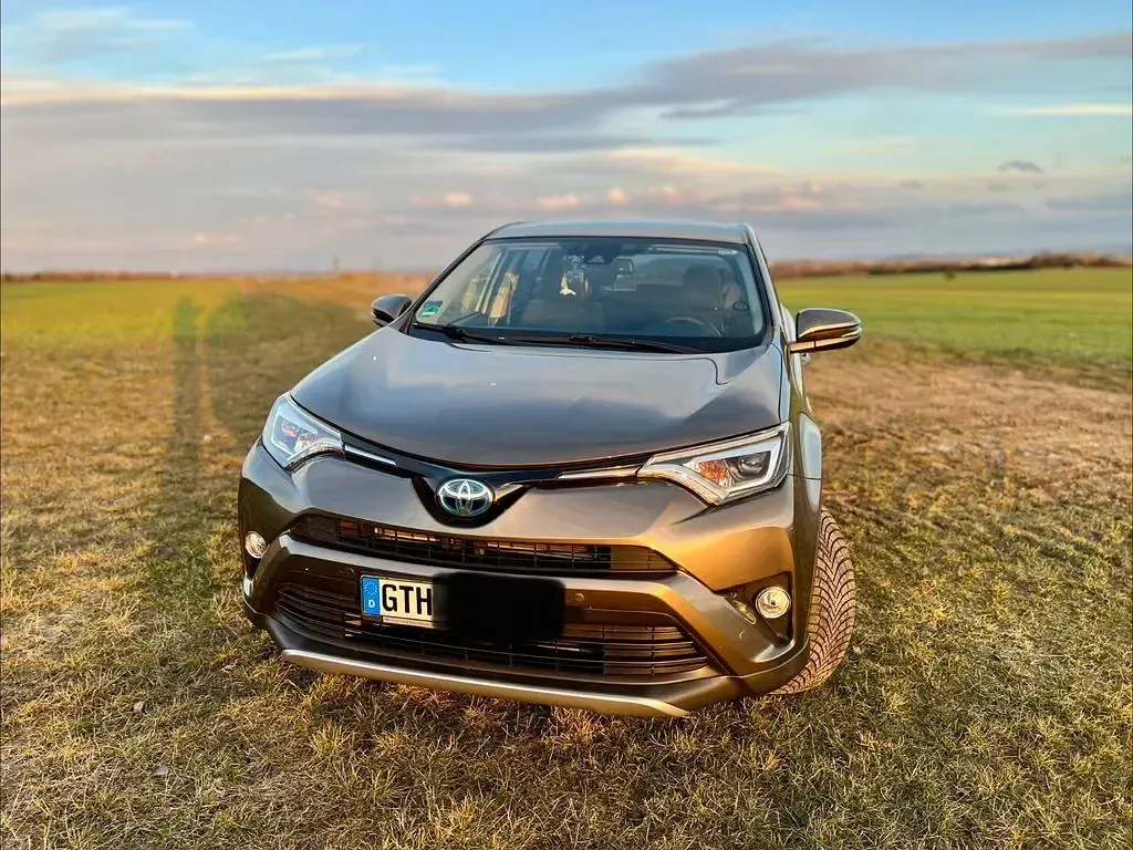 Gebraucht Toyota RAV4 Hybrid Edition-S 197 PS (144 kW) 2016 Braun SUV