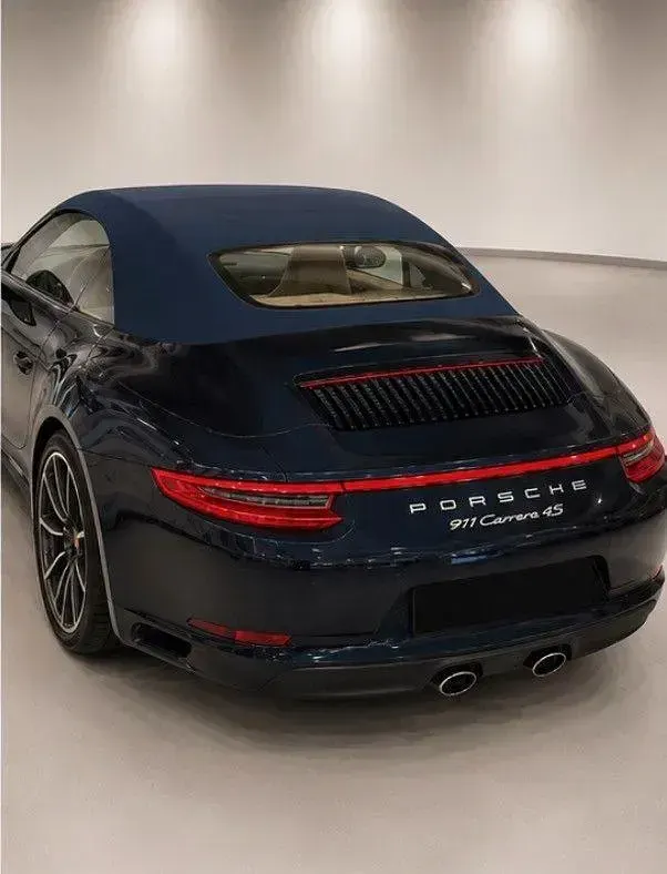 Gebraucht Porsche 991 Chrono 420 PS (308 kW) 2016 Blau Cabrio