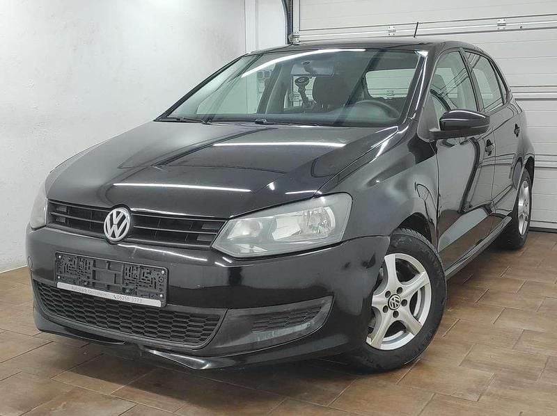 Gebraucht VW Polo Trendline 69 PS (50 kW) 2010 Schwarz Kleinwagen