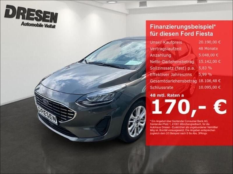 Metallic) (grau Gebraucht 2023 Ford Fiesta Titanium X Kleinwagen | 20.190 € (Fairer Preis) - Bild 1/4