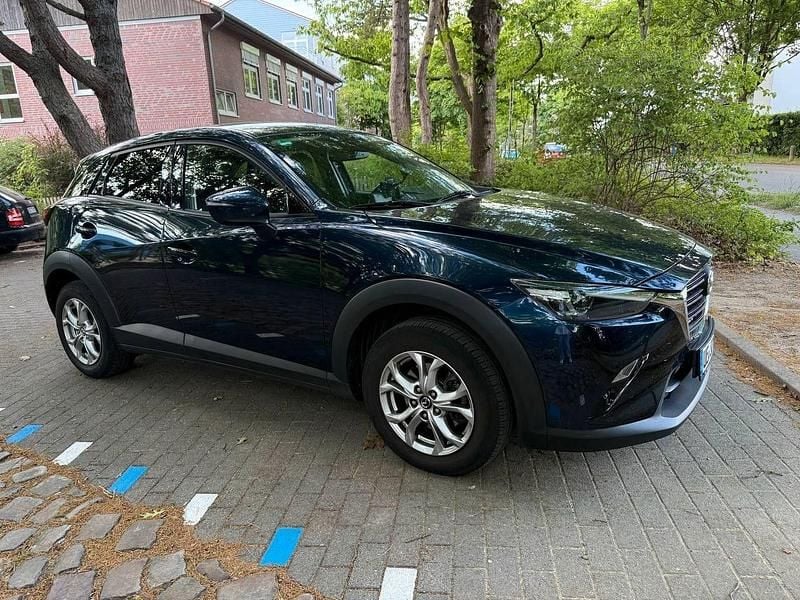 Blau Gebraucht 2019 Mazda CX-3 Sports-Line SUV | 15.500 € (Superpreis) - Bild 1/4