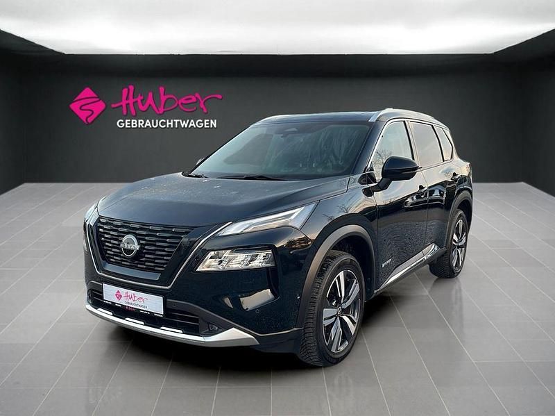 Diamant black metallic (metallic) Gebraucht 2023 Nissan X-Trail Tekna SUV | 32.890 € (Guter Preis) - Bild 1/4