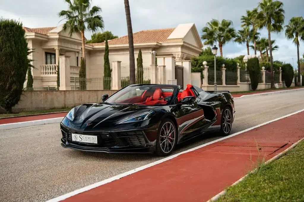 Nowe Corvette Stingray 481 KM (353 kW) 2025 Czarny Kabriolet