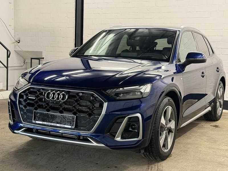Gebraucht Audi Q5 S-Line 367 PS (269 kW) 2022 Navarrablau metallic SUV