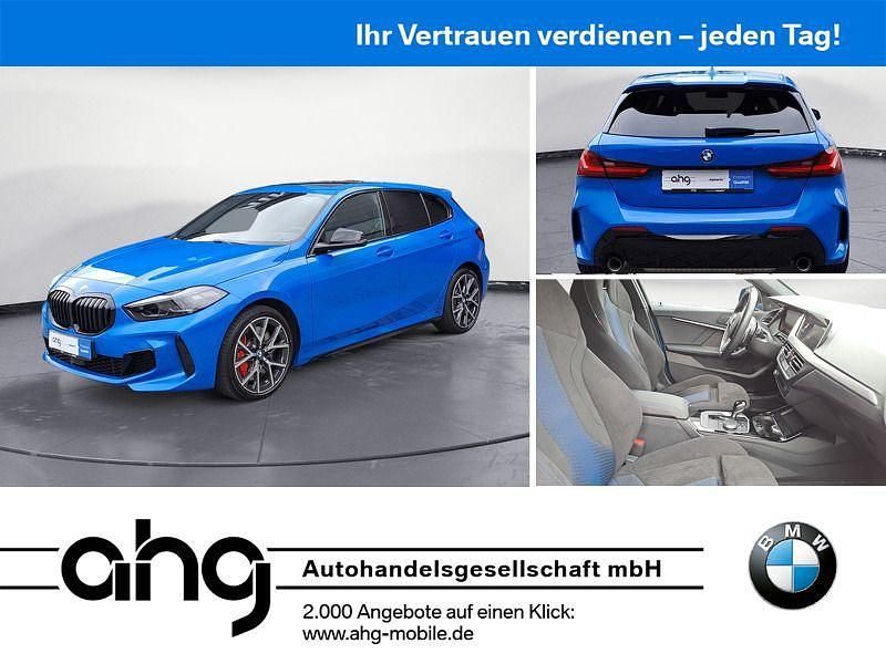 Blau Gebraucht 2024 BMW 128 Performance Limousine | 38.930 € (Teuer) - Bild 1/4