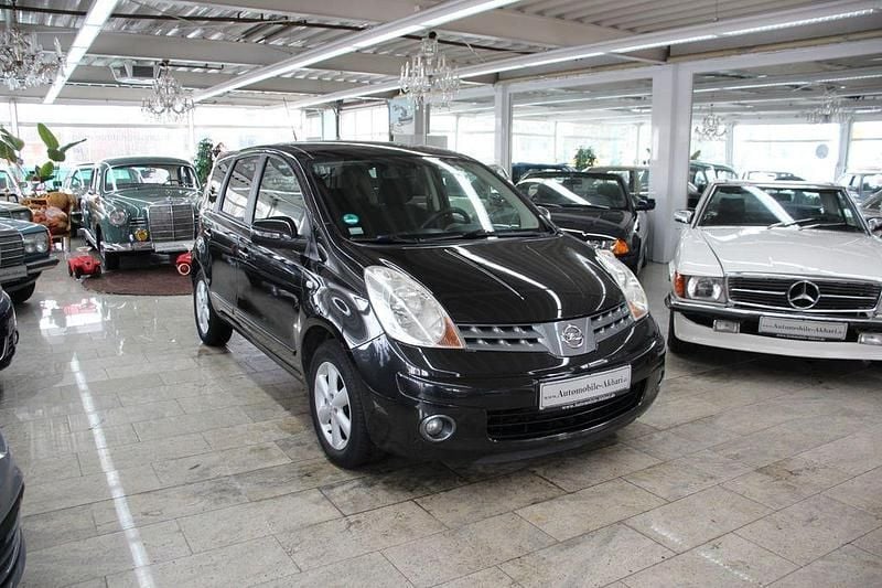 Gebraucht Nissan Note Acenta 88 PS (64 kW) 2009 Schwarz Kleinwagen