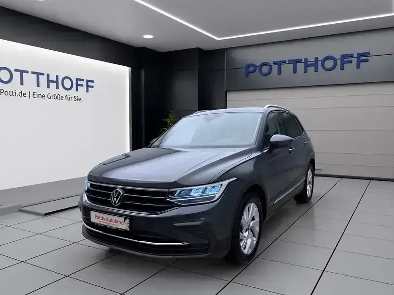 Gebraucht VW Tiguan Active 150 PS (110 kW) 2023 Delfingrau metallic SUV