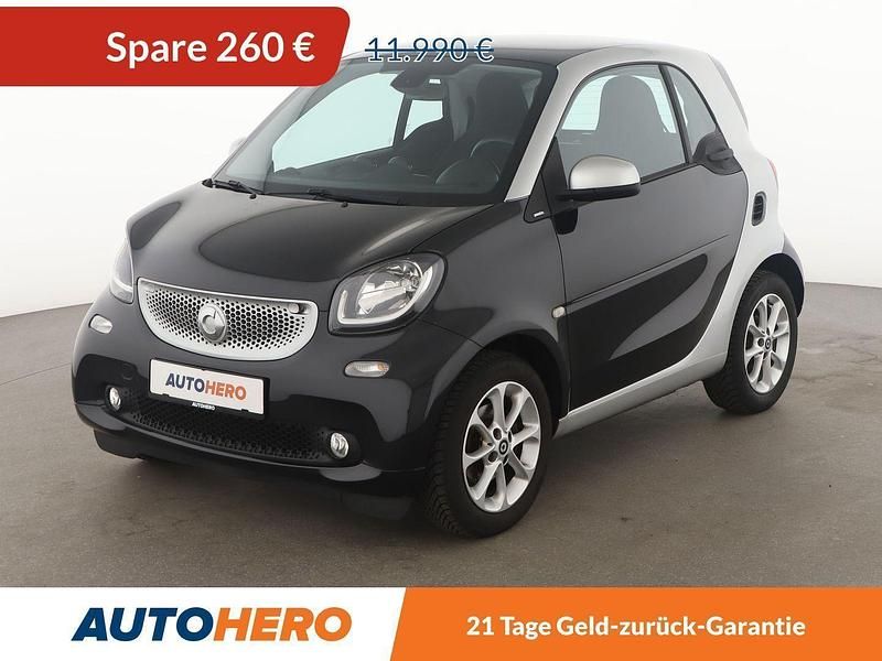 Schwarz Gebraucht 2016 Smart ForTwo Coupé Passion Kleinwagen | 11.730 € (Fairer Preis) - Bild 1/3