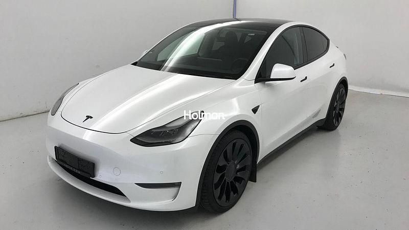 Weiß Gebraucht 2022 Tesla Model Y Performance SUV | 34.974 € (Superpreis) - Bild 1/4