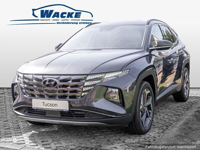 Grau Gebraucht 2024 Hyundai Tucson Trend SUV | 33.777 € (Superpreis) - Bild 1/4